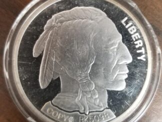 2001 Silver Buffalo / Indian Head Coin — Copy #BK5098