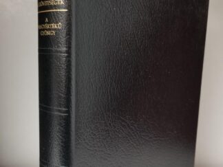 2005 -- Hungarian Triple Combination -- Black Bendable Leather -- Gold Leafed Page Edges