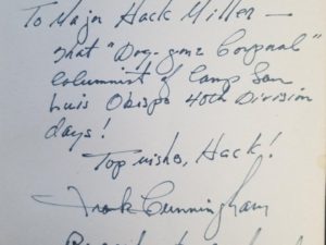 1946 — Big Dan – The Story of a Colorful Railroader — by Frank Cunningham — Inscribed to Hack Miller, Signed by Big Dan and Frank Cunningham