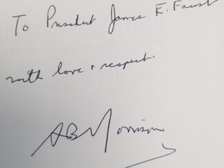 Book Inscribed to Pres. James E. Faust -- From Author, Alexander B. Morrison -- Turning From Truth (Hardbound)
