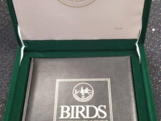 1988 -- Birds of Madinat Yanbu al-Sinaiyah and its Hinterland -- Peter J. Baldwin -- Special Leather Edition in Green Felt Box with Snap