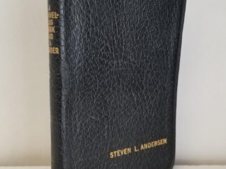 1967 -- A Marvelous Work and A Wonder -- LeGrand Richards -- Pocket Edition Black Bendable Leather Binding