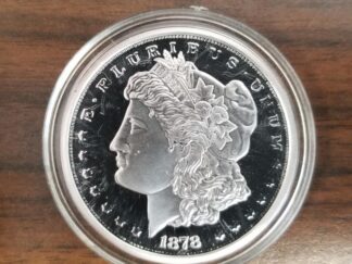 1878 Silver Dollar — Copy # HF0710 — In Plastic Case