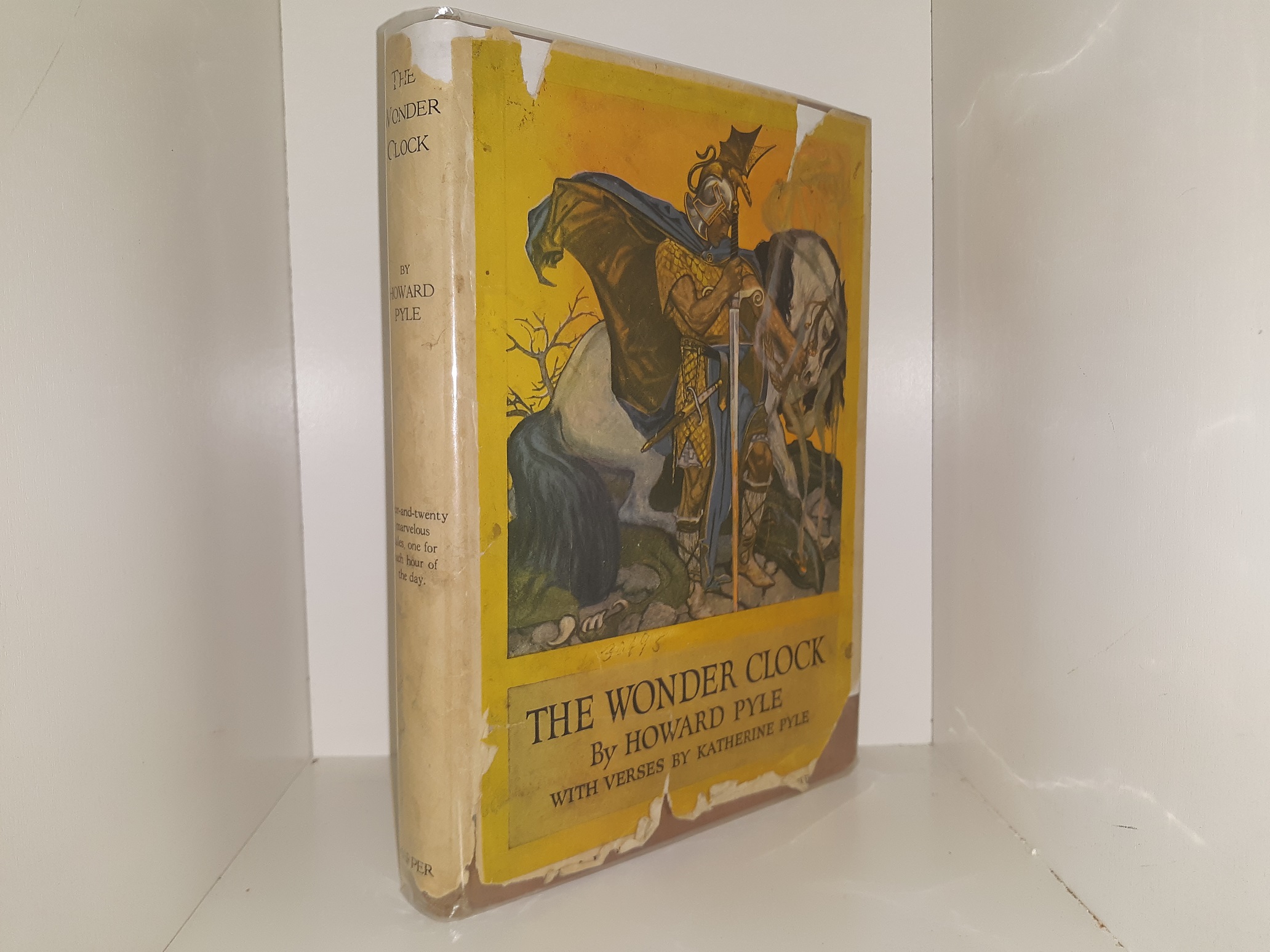 The Wonder Clock w/ Rare Dust Jacket (1915) ~ by Howard Pyle