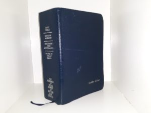 LDS, Deep Blue, Leather Quadruple Combination (1996)