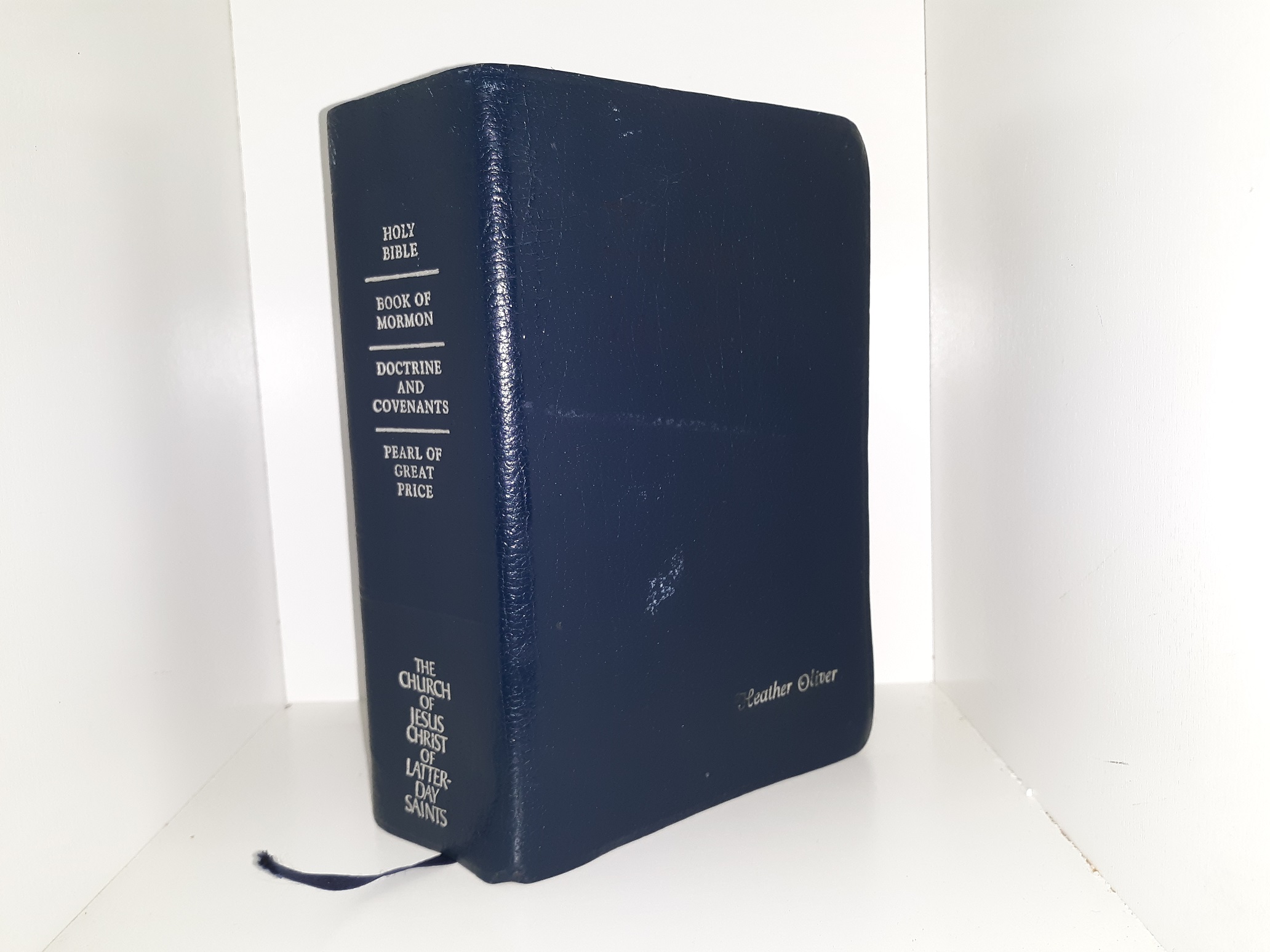 LDS, Deep Blue, Leather Quadruple Combination (1996)