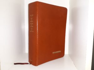 LDS, Brown, Bonded Leather Quadruple Combination (1974)