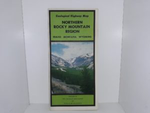 Geological Highway Map: Northern Rocky Mountain Region: Idaho, Montana, Wyoming