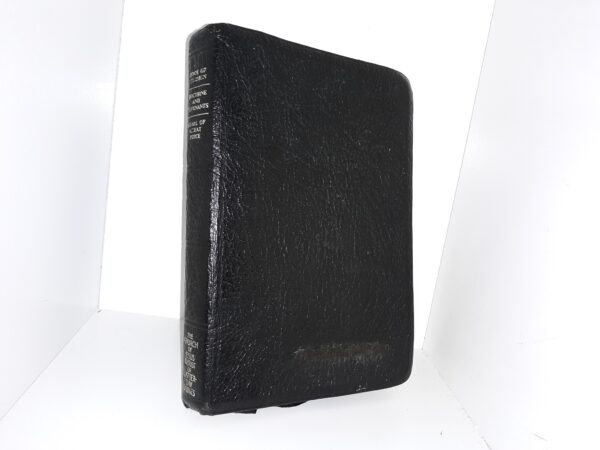 LDS, Black, Bonded Leather Triple Combination (1986)