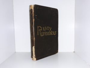 Ready References: A Compilation of Scripture Texts (Leather) (1887)