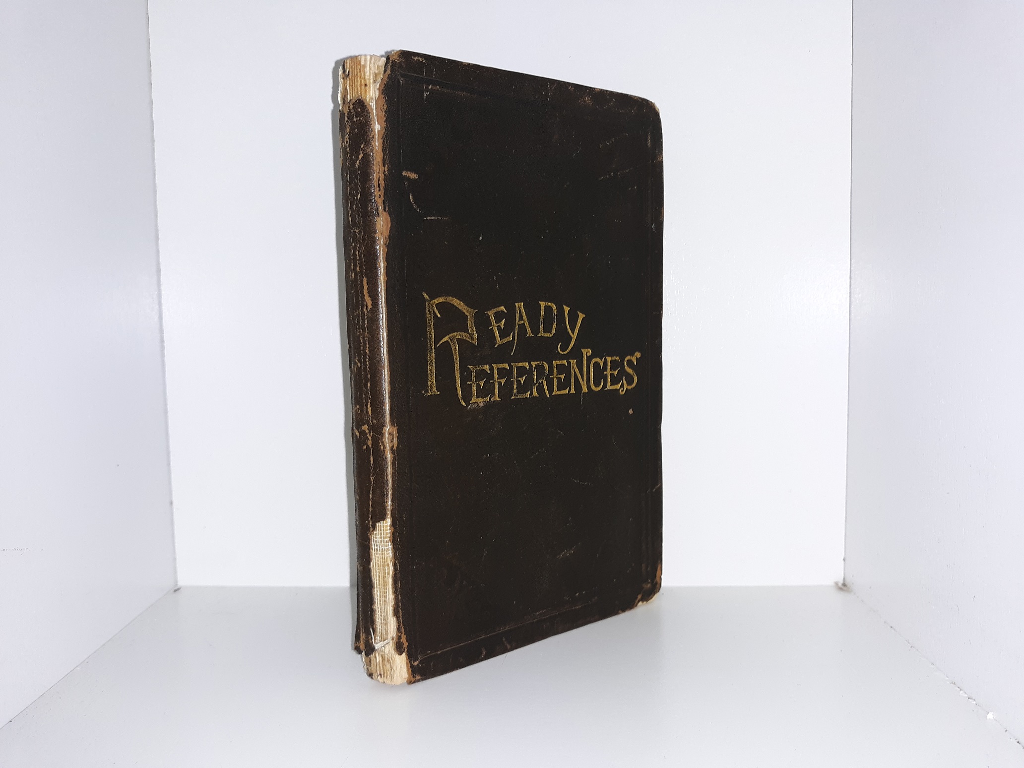 Ready References: A Compilation of Scripture Texts (Leather) (1887)
