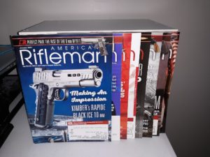 8 Issues of American Rifleman Magazine (See Details)