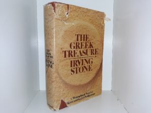 The Greek Treasure: A Biographical Novel of Henry and Sophia Schliemann (Signed) (1975) ~ by Irving Stone