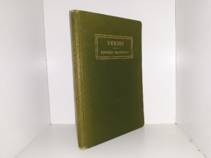 Verses (1908) ~ by Edward MacDowell