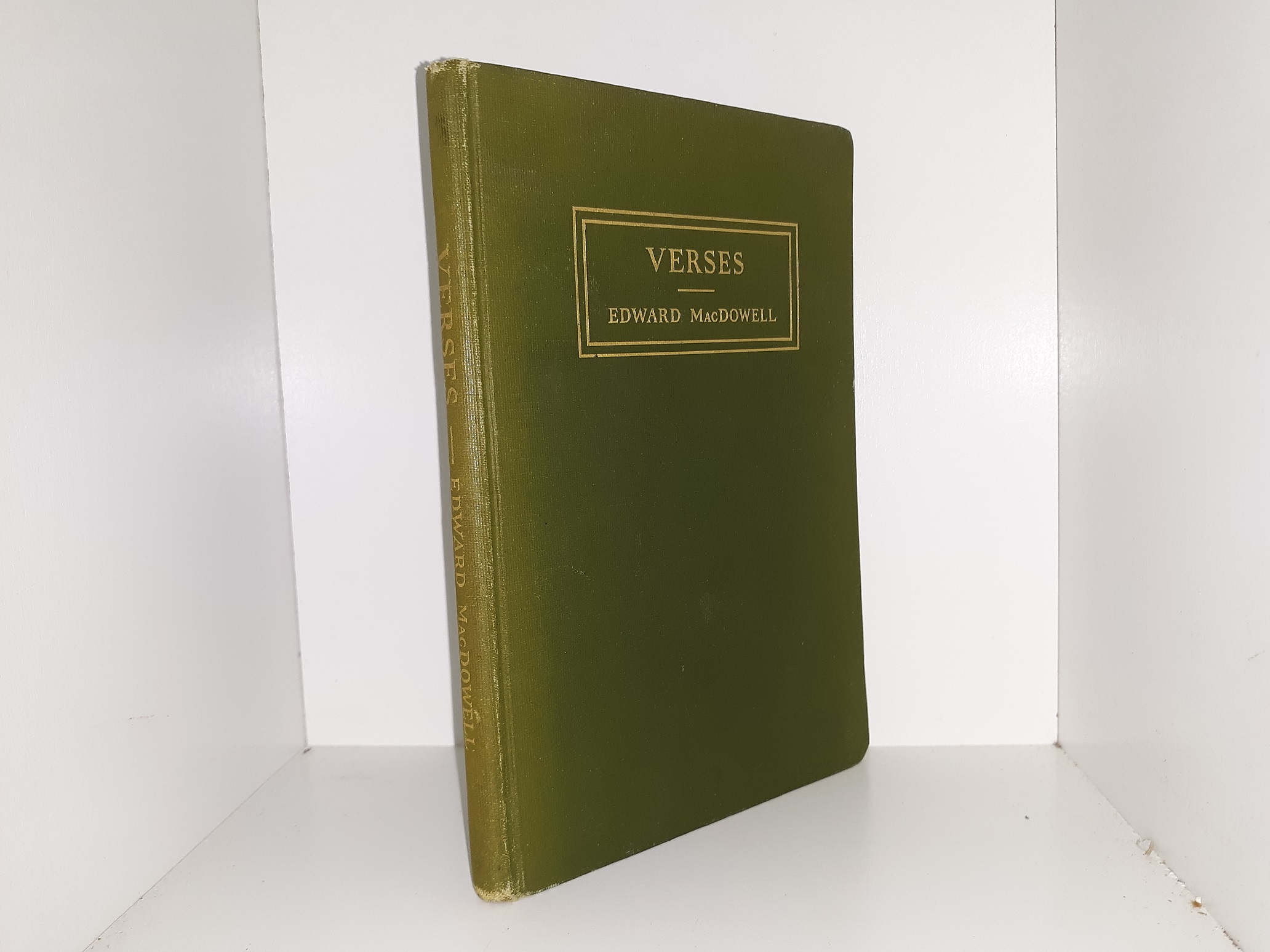 Verses (1908) ~ by Edward MacDowell