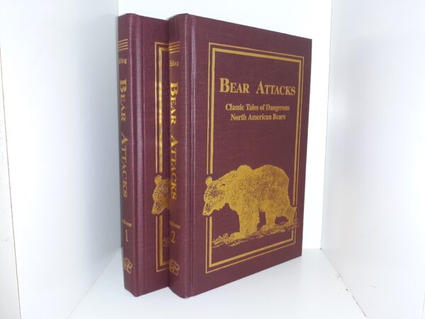 Bear Attacks: Classic Tales of Dangerous North American Bears 2 Vol. Set (Vol. 1 is a Signed Limited Edition) (1997) ~ by Kathy Etling