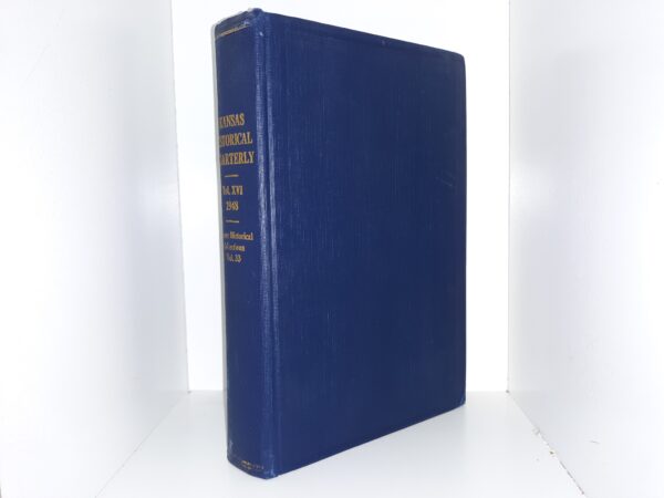 Kansas Historical Quarterly: Vol. 16, 1948 (1948)