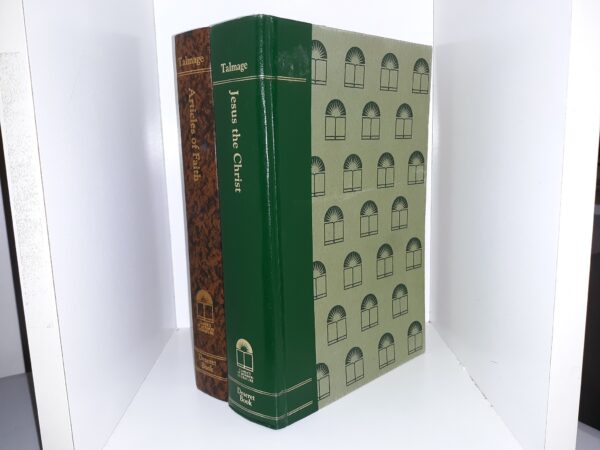 2 LDS Books by James E. Talmage — Articles of Faith   /   Jesus the Christ   — Hardbound