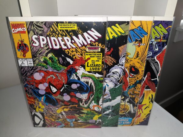 4 Spider-Man Comic Books (See Details)