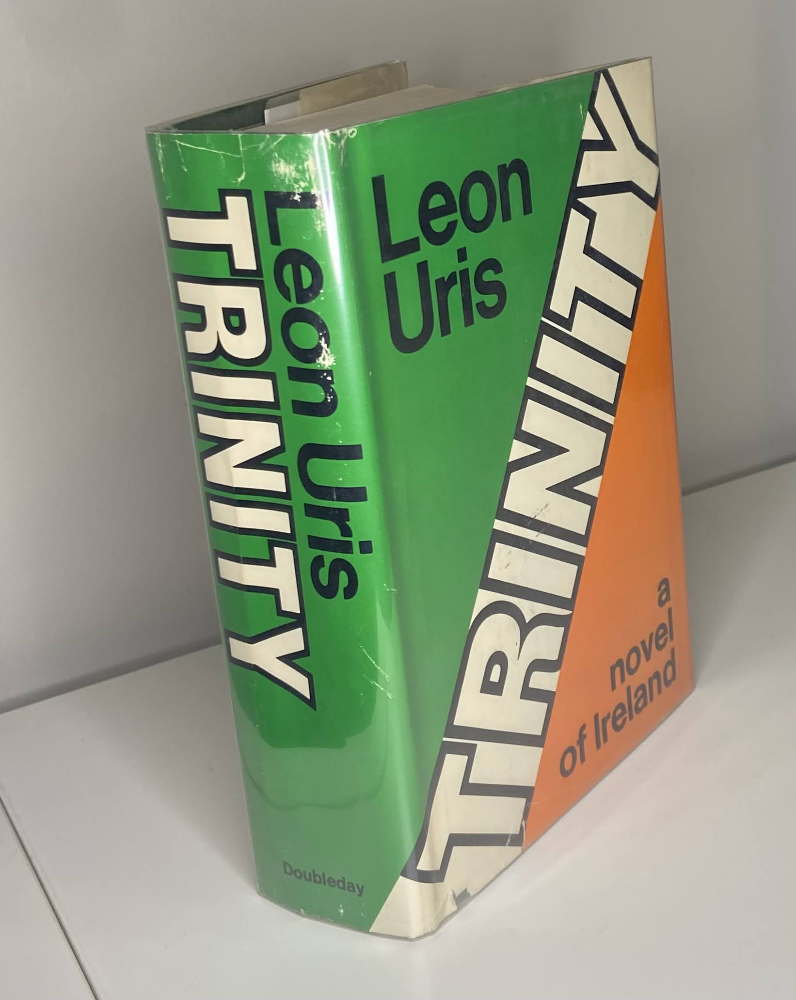Trinity: A Novel of Ireland (1976) by Leon Uris (signed by author)