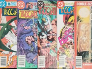 6 Comic Books -- "Enter the Lost World of The Warlord" -- No's: 39, 43, 49, 73, 83, 100