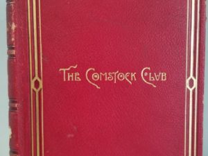 1891 — The Comstock Club — C. C. Goodwin — Red Leather Edition — Signed & Inscribed by the Author
