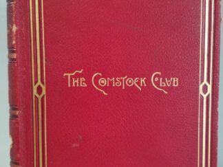 1891 -- The Comstock Club -- C. C. Goodwin -- Red Leather Edition -- Signed & Inscribed by the Author