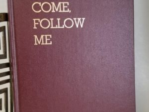 Come Follow Me — Melchizedek Priesthood Personal Study Guide 1983 — Hardbound — Owned by Deseret News Publisher, Wm. James Mortimer