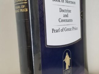 New Triple Combination — Simulated Leather Binding — New in Plastic — Indexing on Page Edges — Black Simulated Leather — Gold Leafed Page Edges
