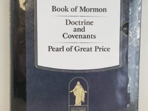 New Triple Combination — Genuine Leather Binding — New in Plastic — Indexing on Page Edges — Genuine Leather — Gold Leafed Page Edges