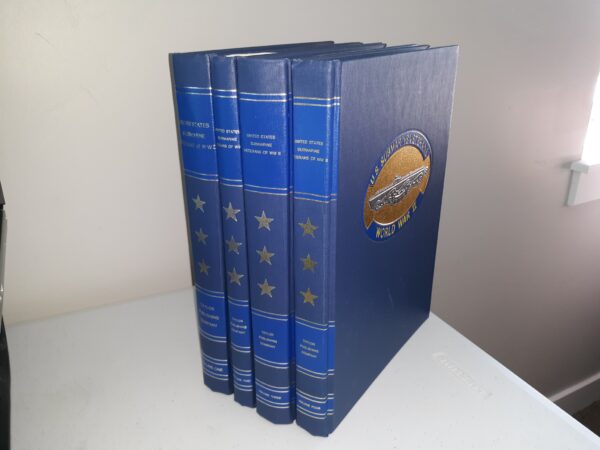 United States Submarine Veterans of WWII 4 Vol. Set (1986, 1987, 1988, 1990) ~ Edited by Robert Link, Harry Fisher, and Charles Trumbull