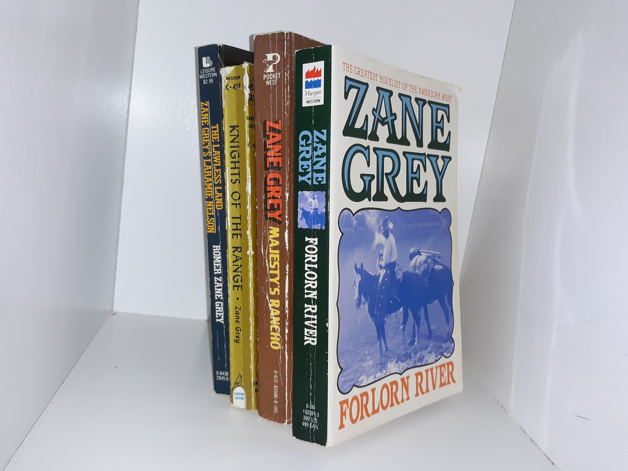 4 Western Novels by Zane Grey (See Details)