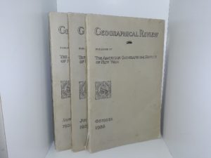 3 Issues of Geographical Review (See Details)