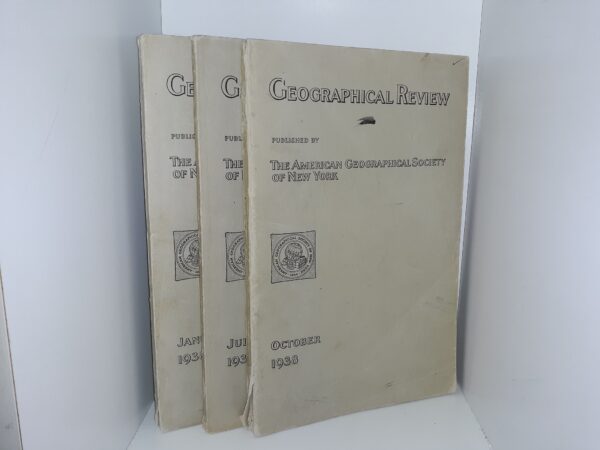 3 Issues of Geographical Review (See Details)