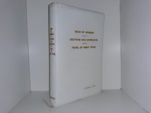 LDS, White, Leather Triple Combination (1976)