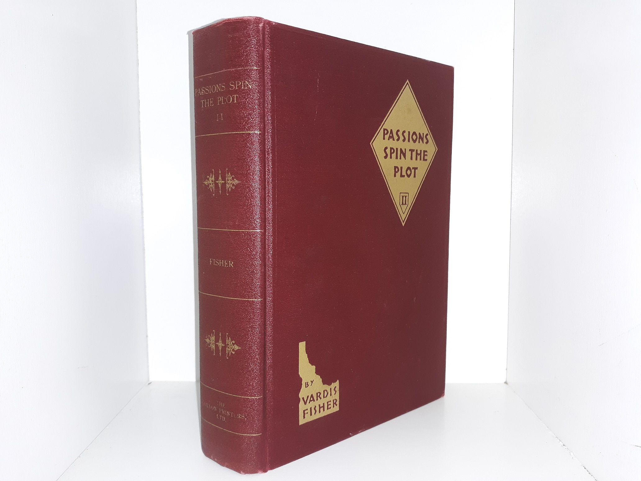 Passions Spin the Plot (1st Edition) (1934) ~ by Vardis Fisher