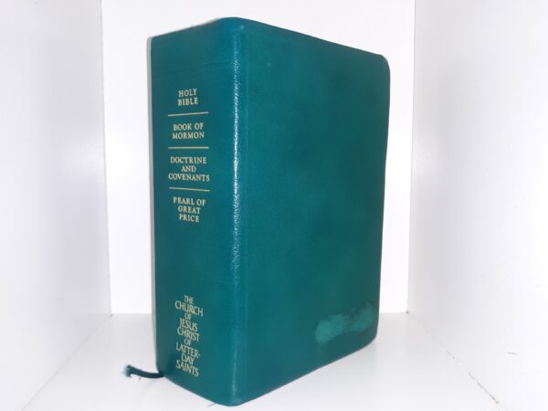 LDS, Teal, Leather, Quadruple Combination (1993)