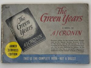 The Green Years by AJ Cronin