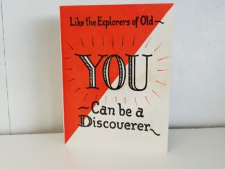 1932 --- Like the Explorers of Old ~ You Can be a Discoverer --- 4-Page Pamphlet --- Mission Headquarters..... Chicago, Ill.