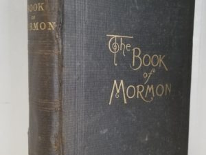 1906 — Book of Mormon — Pulpit Edition — Deseret News / Salt Lake City — Cloth Hardcover Binding