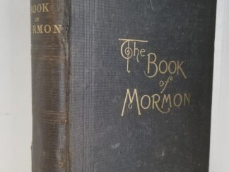 1906 --- Book of Mormon --- Pulpit Edition --- Deseret News / Salt Lake City --- Cloth Hardcover Binding