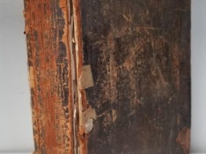 1824 — H. & E. Phinney’s Stereotype Edition — The Holy Bible…with Canne’s Marginal Notes…Index — Cooperstown, N.Y., 1824 — Large Size Leather Bible