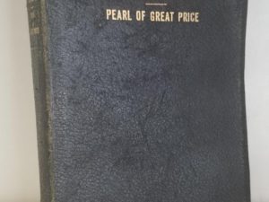 1952 — Triple Combination — Black Bendable Leather Binding