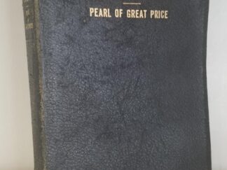 1952 --- Triple Combination --- Black Bendable Leather Binding