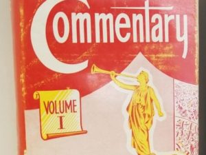 1951 — Book of Mormon Commentary — Eldin Ricks — Hardbound with Fair Condition Dust Jacket — First Edition