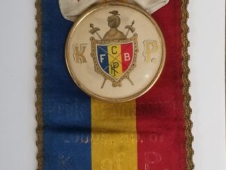 K. of P. [Knights of Pithias?]  --  Pride of Missouri, Lodge No. 67 -- K. of P. St. Louis, Mo. -- Unique Ribbon