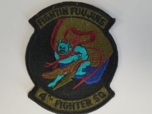 US Air Force Patch — Fightin Fuujins — 4th Fighter Sq.