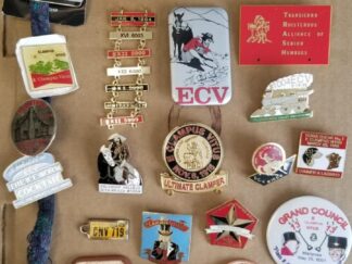 28 Unique Pins — Sam Brannan #1004 Lodge — ECV — E. Kampus Vitus Fraternity — Rare Collection