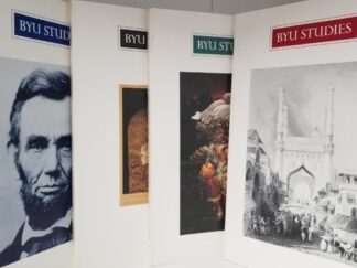 BYU Studies -- Vol. 28, No. 4 -- Brigham Young University Studies -- All four Issues -- Winter, Spring, Summer, Fall, 1988