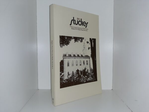 BYU Studies: Vol. 12, No. 4, Summer 1972 (1972)